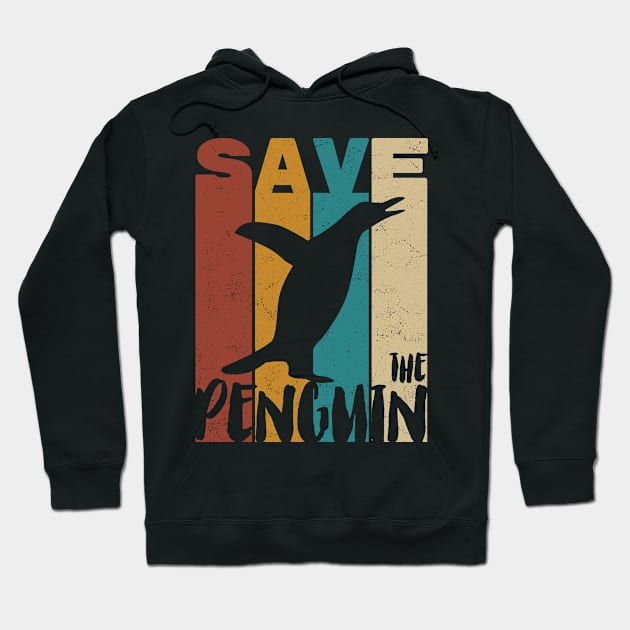 Save The Pinguin Hoodie by Promen Shirts